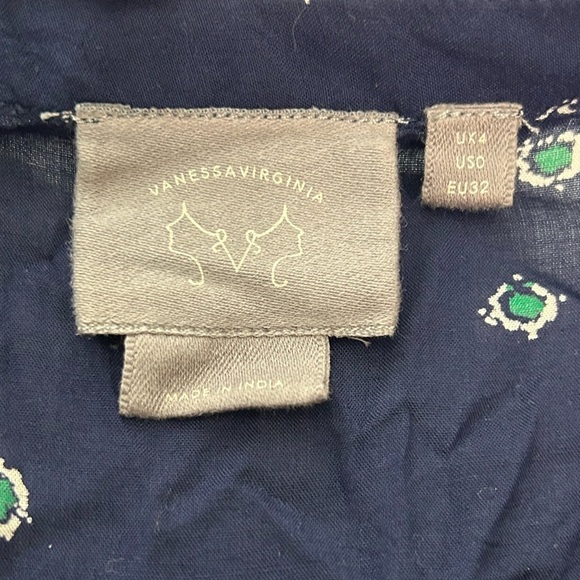 Vanessa Virgina Anthropologie Ashton Blouse - Picture 5 of 10